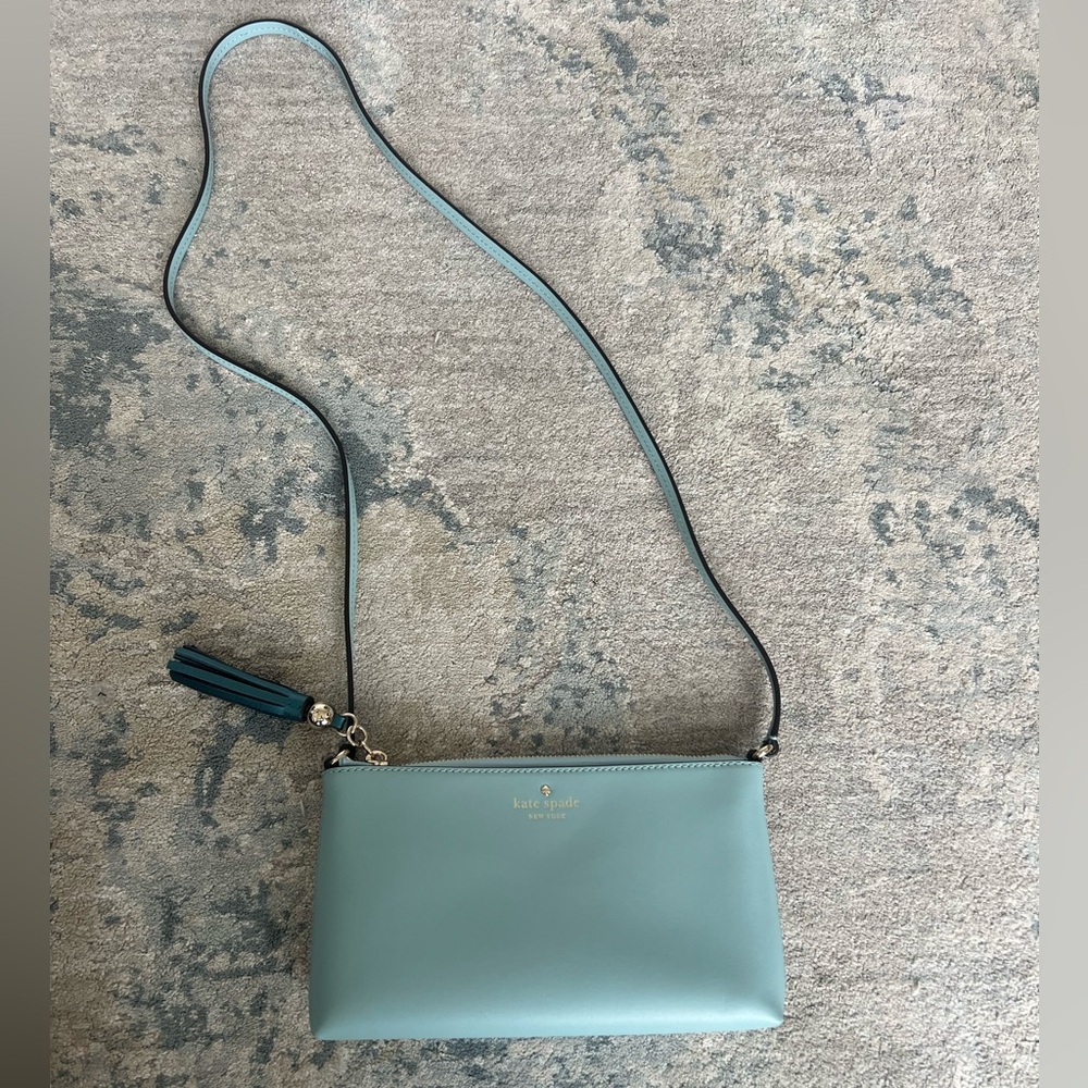 Kate Spade mint green crossbody - Picture 2 of 3